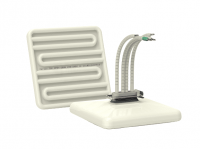 Керамический инфракрасный излучатель SFEH 0.3 кВт/230 В; 122 × 122 мм; Провод 100 мм