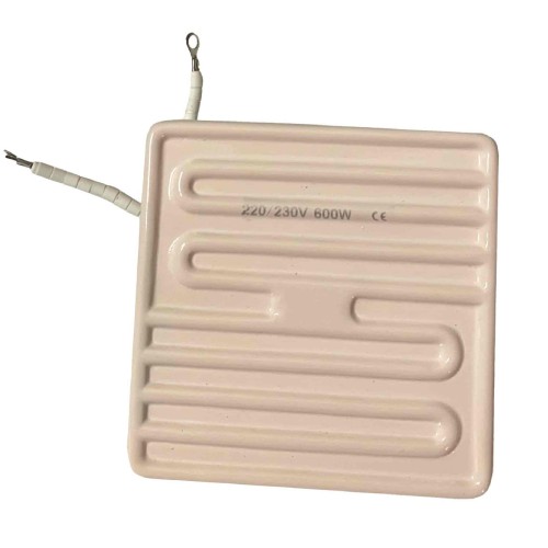 Нагреватель керамический «прямой» Т-тип К, 0.5 кВт, 230 В, 122х122 мм